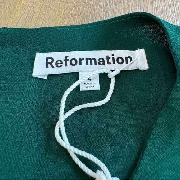 Reformation Green Maxi Dress - Picture 9 of 13